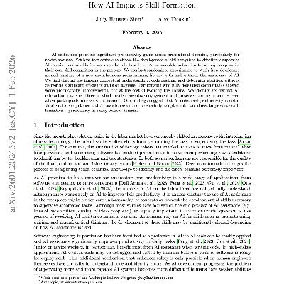 【第533期】AI辅助对编程技能形成的冲击研究