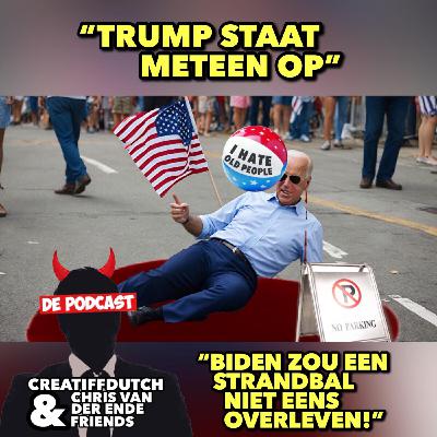 "Trump staat meteen op. Biden zou een strandbal niet eens overleven!"