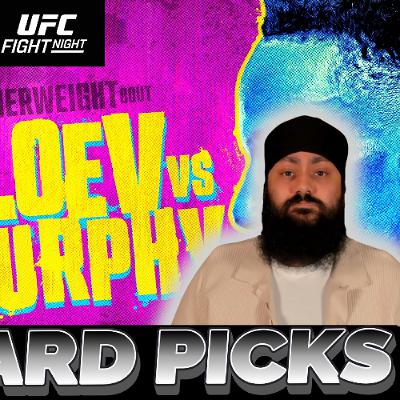 UFC London Full Card Picks & Predictions | Evloev vs Murphy | The MMA Lock-Cast #365