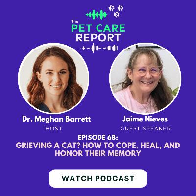 Jaime Nieves: Grieving a Cat? How to Cope, Heal, and Honor Their Memory| E68 Jaime Nieves: Grieving a Cat? How to Cope, Heal, and Honor Their Memory| E68