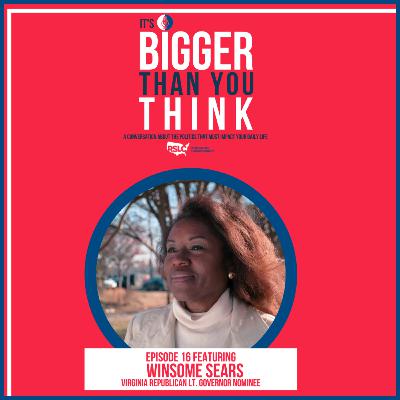 Episode 16: Virginia Republican Lt. Governor Nominee Winsome Sears Episode 16: Virginia Republican Lt. Governor Nominee Winsome Sears