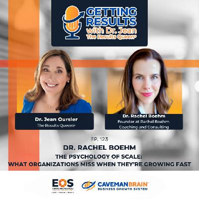 E123: Dr. Rachel Boehm: The Psychology of Scale: What Organizations Miss When They're Growing Fast E123: Dr. Rachel Boehm: The Psychology of Scale: What Organizations Miss When They're Growing Fast