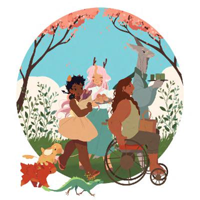 Episode 116: The Tea Dragon Society by K. O’Neill with lettering by Saida Temofonte