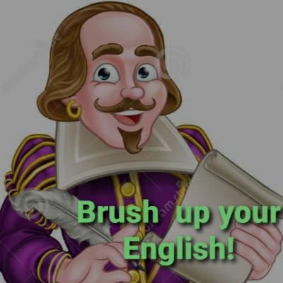 Brush up your English!                       ¡Recicla tu inglés!
