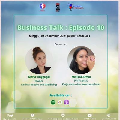 Business Talk Ep.10 with Maria Tinggogoi