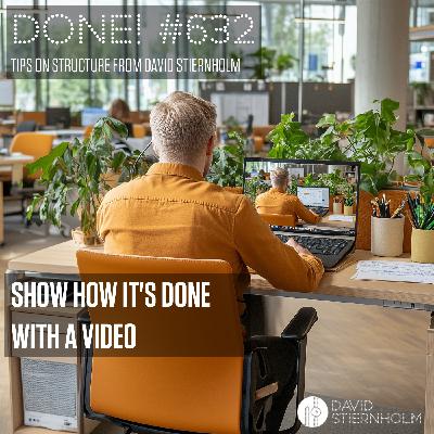 Show how it's done with a video