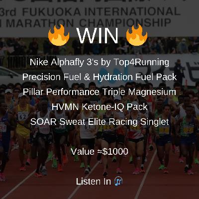IMO E4 - Win Alphafly 3's and a 5 Star Gift Pack by Predicting Fukuoka Marathon Result, Dealing with Haters, The World of Youtubers, Workouts Of The Week, Why Sweat Elite Coaching Academy launched and more...