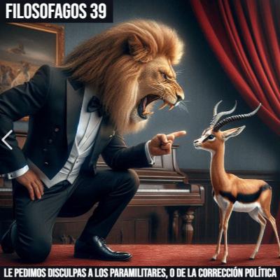 Filosófagos 39 - Le pedimos disculpas a los paramilitares, o de lo políticamente correcto