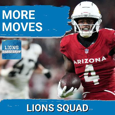 LIONS SQUAD SHOW: Detroit Lions Remain ACTIVE In NFL Free Agency Signing Greg Dortch & Damone Clark