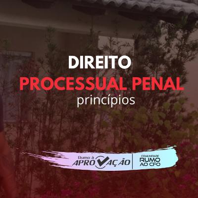 Direito Processual Penal - Princípios I Direito Processual Penal - Princípios I