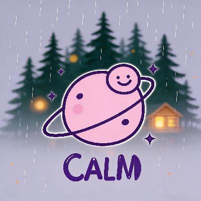 晚安故事｜松林深处的温暖木屋：在雨声与炉火中深眠