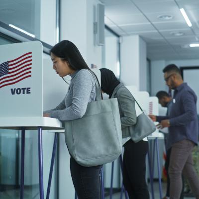 Which groups win policy under each party?
