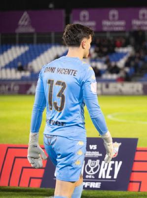 Dani Vicente, guardameta del CD Guadalajara: ''Estamos dispuestos a todo, ya hemos hecho historia en Copa del Rey''