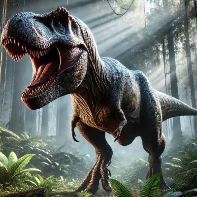 Tyrannosaurus rex - Den gigantisk köttätande dinosaurie som levde för cirka 68–66 miljoner år