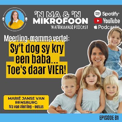 Wat 'n vierling se ma wil hê jy moet weet/ What a quadruplet-mom wants you to know
