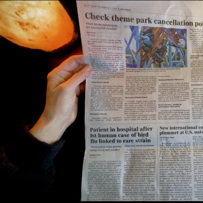 ASMR Newspaper Current Events Chat and Horoscopes