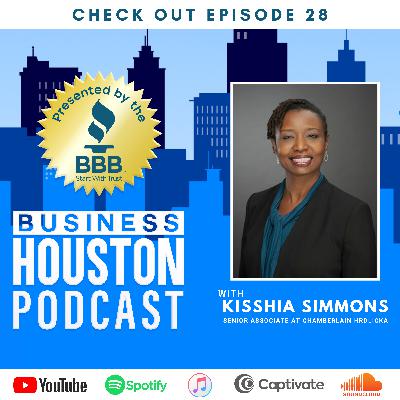 Interview with BBB member Kisshia Simmons of Chamberlain Hrdicka Law | Podcast #28 Interview with BBB member Kisshia Simmons of Chamberlain Hrdicka Law | Podcast #28