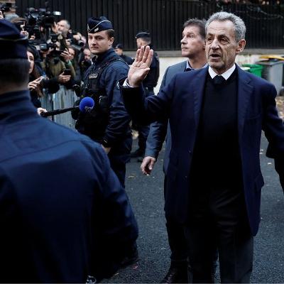 Former French president Nicolas Sarkozy starts five-year jail term