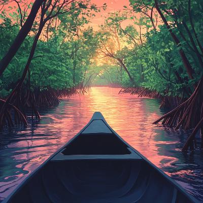Sleep Story (no ads) with "The Soothing Canoe Ride Through the Mangrove Forests of Madagascar" - Slumber Stories: Ep. 102