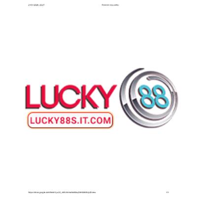lucky88sitcom lucky88sitcom