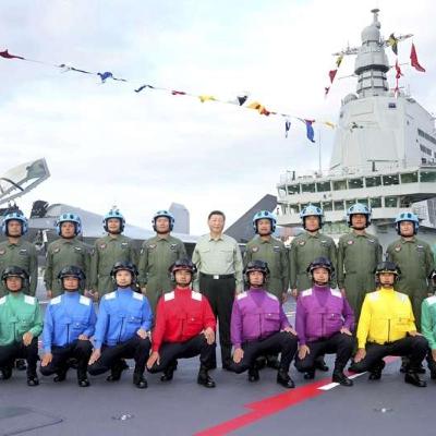 Fujian aircraft carrier enters active service