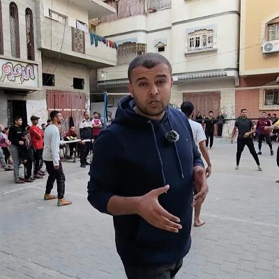 Street sports help Palestinians cope with trauma