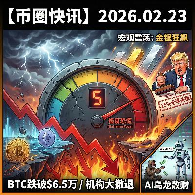恐慌指数跌至 5!特朗普强推 15% 关税引爆金银,比特币跌穿 6.5 万,OpenAI 机器人闹乌龙怒送 25 万美元 恐慌指数跌至 5!特朗普强推 15% 关税引爆金银,比特币跌穿 6.5 万,OpenAI 机器人闹乌龙怒送 25 万美元