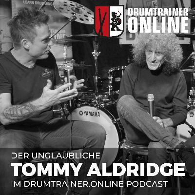 Der unglaubliche Tommy Aldridge im drumtrainer.online Interview