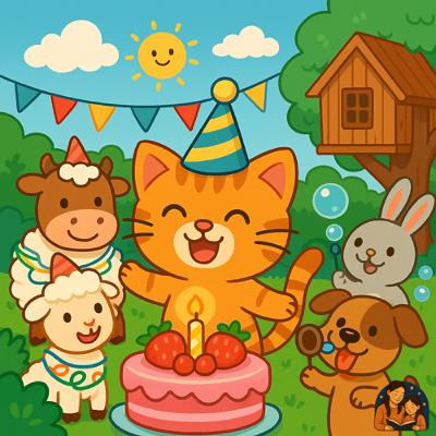 EP26 兒童故事「小貓咪咪故事集」 - 小貓咪咪的驚喜生日派對🎂🥳 EP26 兒童故事「小貓咪咪故事集」 - 小貓咪咪的驚喜生日派對🎂🥳