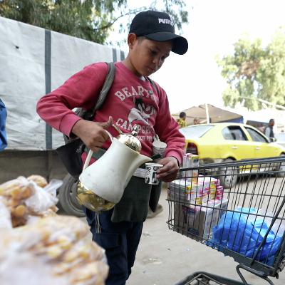 Children forced to take up jobs to help their families survive in Gaza