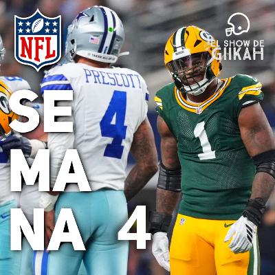 Semana 4 de la Temporada Regular NFL 2025 | El Show de Giikah - NFL desde la barra del bar