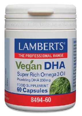 LAMBERTS - Vegan DHA 250 mg 60 Càpsules