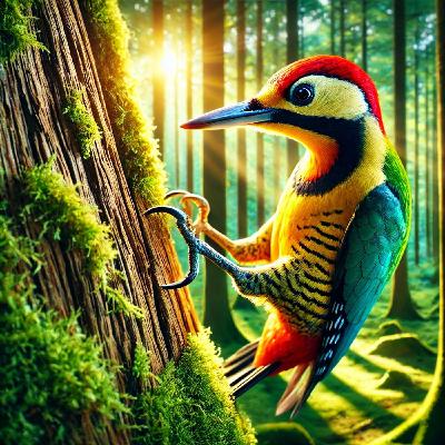 キツツキが木をつつくたびに、「頭痛にならないの？