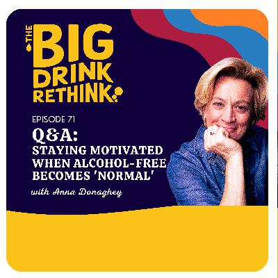 Ep 71: Q&A: Staying Motivated When Alcohol-Free Becomes 'Normal'