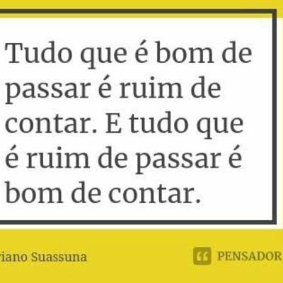 O bom e o ruim.