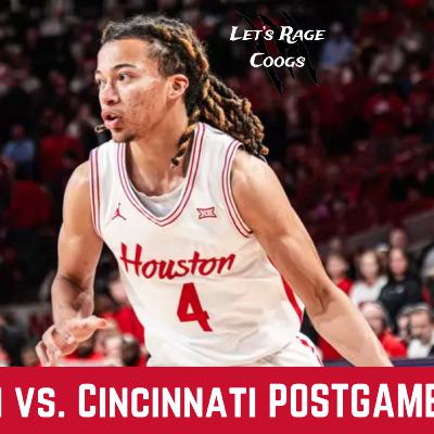 #8 Houston Cougars opens Big 12 play with 67-60 win against Cincinnati! - Let's Rage Coogs postgame