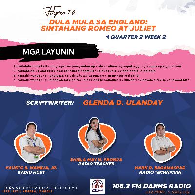 Filipino 10 - Dula mula sa England: Sintahang Romeo at Juliet