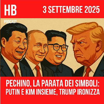 Pechino, la parata dei simboli: Putin e Kim insieme, Trump ironizza