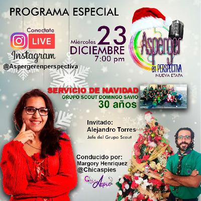 Servicio de Navidad con Alejandro Torres, jefe del grupo scout Domingo Savio (IG live)