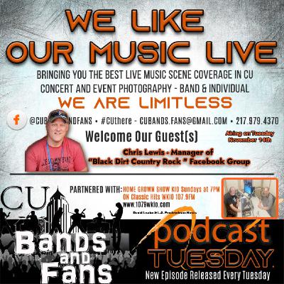CU Bands and Fans Podcast guest Chris Lewis CU Bands and Fans Podcast guest Chris Lewis
