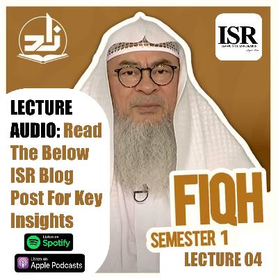 Fiqh 01-04: Utensils in Islamic Jurisprudence: Purity, Usage, and Rulings | Insights from Shaykh Assim Al-Hakeem | Zad Academy Audio | Blogpost by Zayd Haji