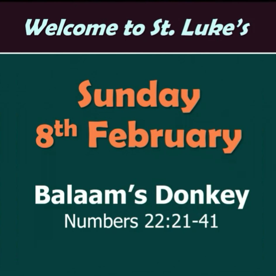 Balaam's Donkey (Numbers 22:21-41)