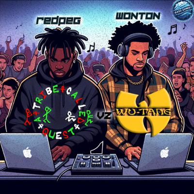 WU TANG CLAN -v- A TRIBE CALLED QUEST - wonton vs redpeg
