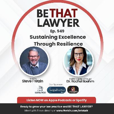 Dr. Rachel Boehm: Sustaining Excellence Through Resilience