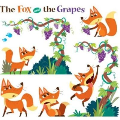 Short Moral stories for kids -The Fox and the Grapes Short Moral stories for kids -The Fox and the Grapes