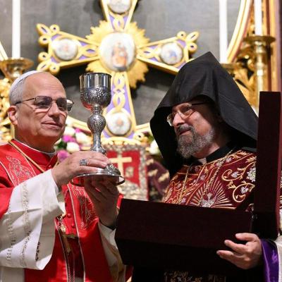 Pope Leo XIV visits Armenian Patriarchate in Istanbul