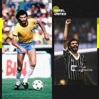 Rebel United: Sócrates, o homem que peitou a ditadura e mudou o Corinthians Rebel United: Sócrates, o homem que peitou a ditadura e mudou o Corinthians