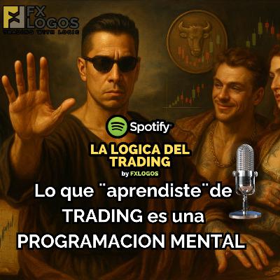 “La información que usas para ganar en trading… fue diseñada para que pierdas” | Como PIENSA y GANA un trader DES-programado