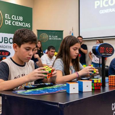 Pico al Cubo: El Club de Ciencias desafía a la ciudad con un torneo de Rubik para "desenchufar" a los chicos