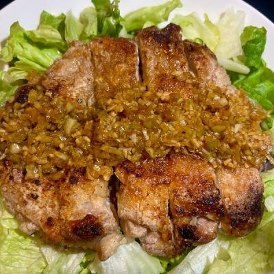 モンドの留守番お料理生配信〜ワンパン油淋鶏〜